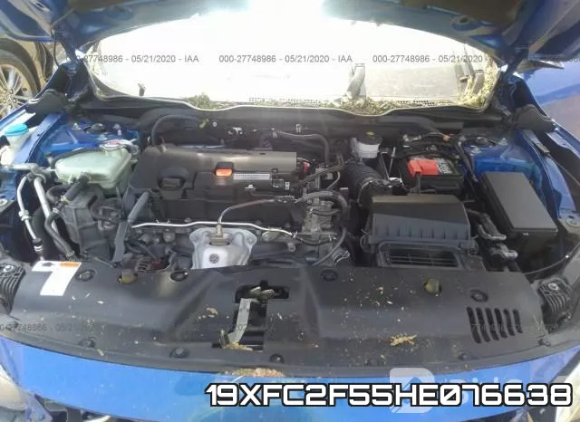 19XFC2F55HE076638 фото 2