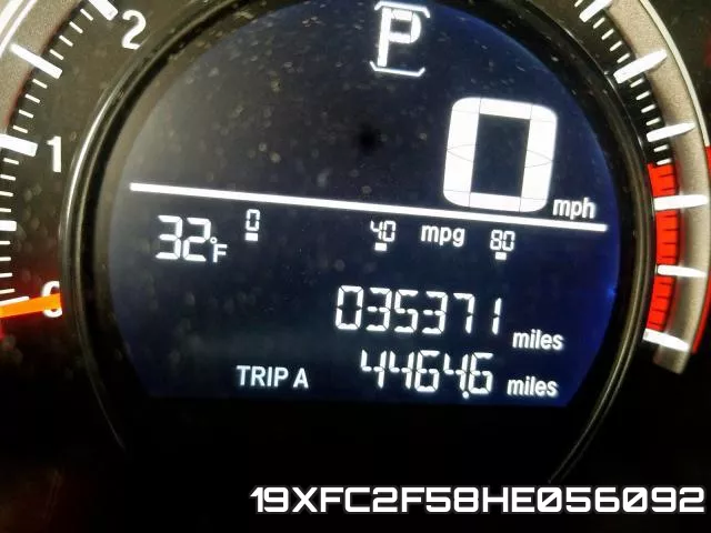 19XFC2F58HE056092 фото 9