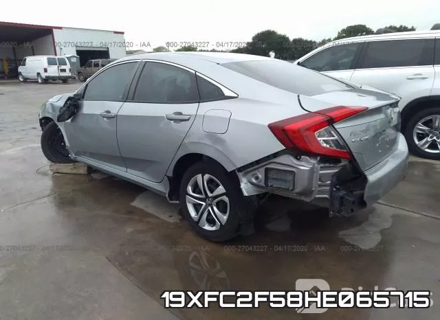 19XFC2F58HE065715 фото 4