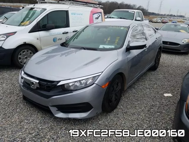 19XFC2F58JE000160 фото 3