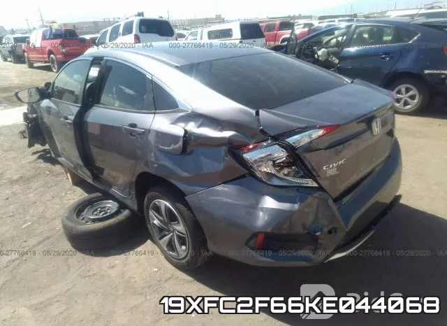 19XFC2F66KE044068 фото 4