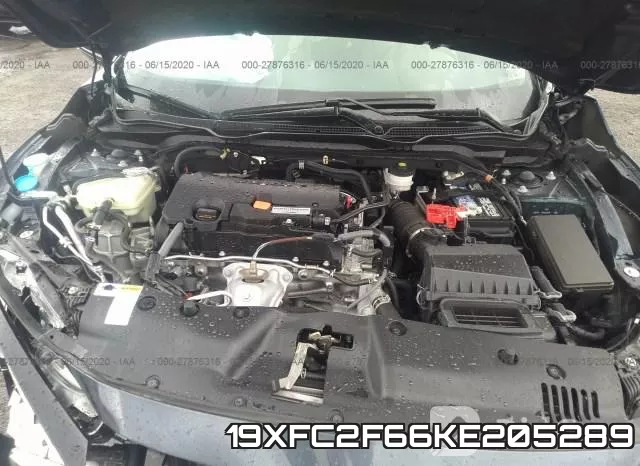 19XFC2F66KE205289 фото 2