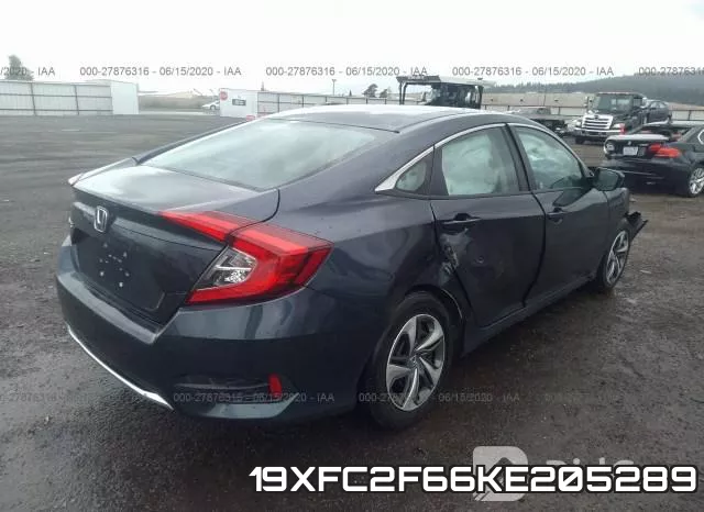 19XFC2F66KE205289 фото 5