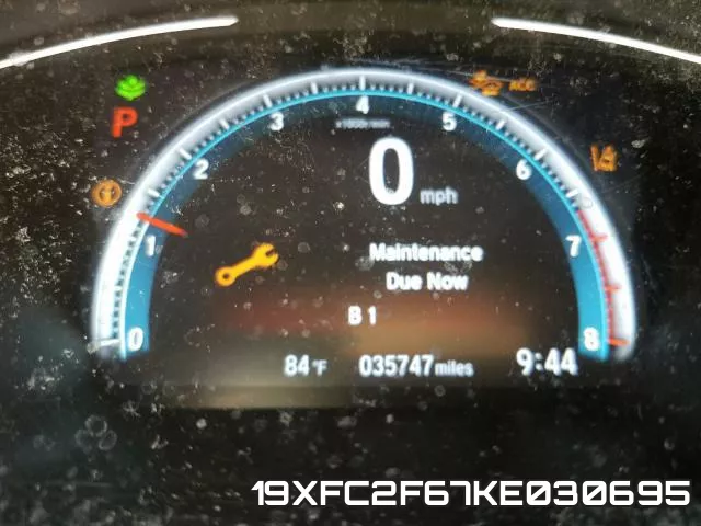 19XFC2F67KE030695 фото 9