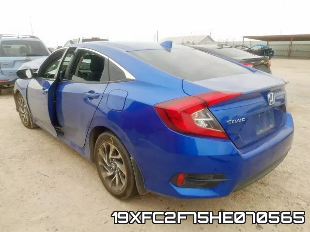 19XFC2F75HE070565 фото 4