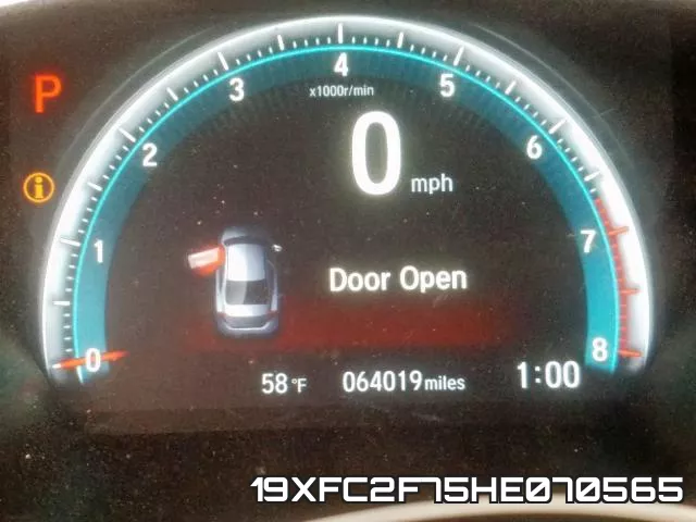 19XFC2F75HE070565 фото 9