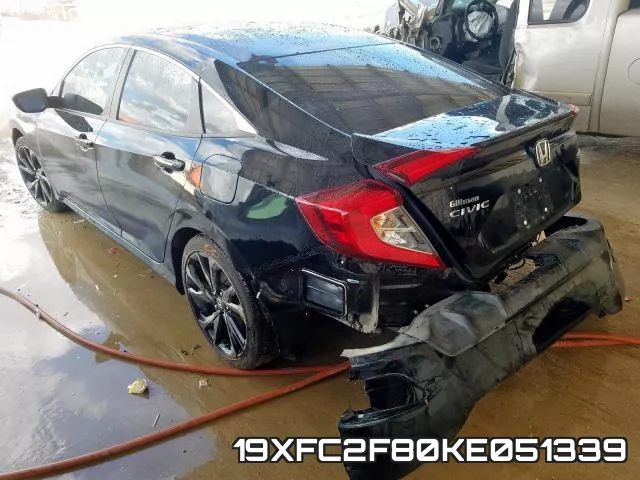 19XFC2F80KE051339 фото 4