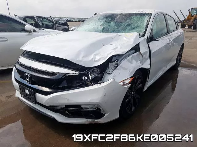 19XFC2F86KE005241 фото 3