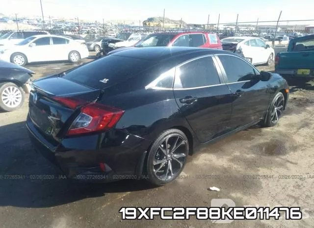19XFC2F88KE011476 фото 5
