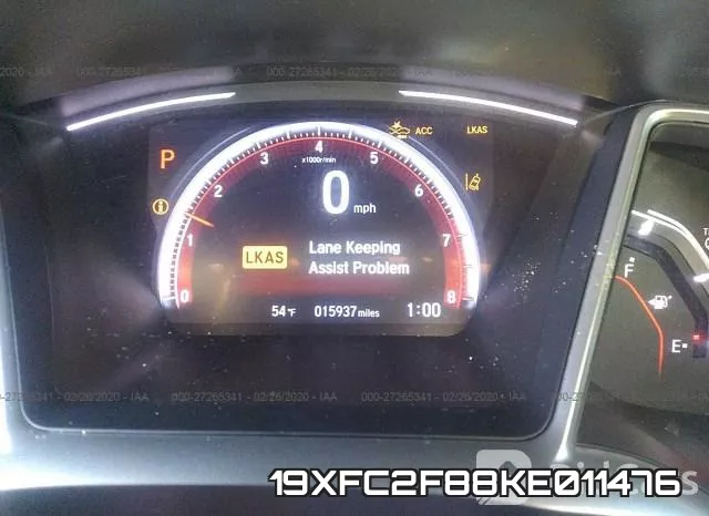 19XFC2F88KE011476 фото 8