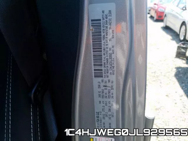 1C4HJWEG0JL929565 фото 2