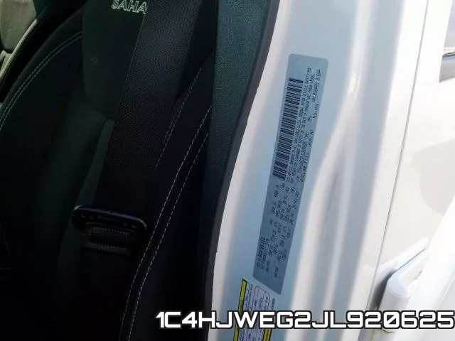 1C4HJWEG2JL920625 фото 2