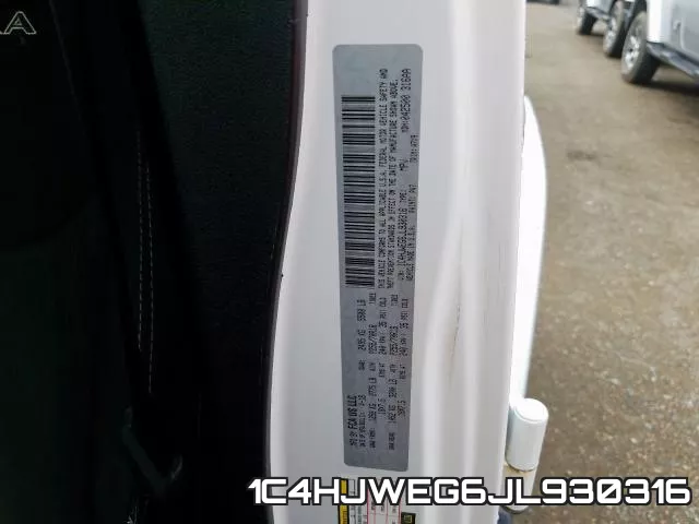 1C4HJWEG6JL930316 фото 2