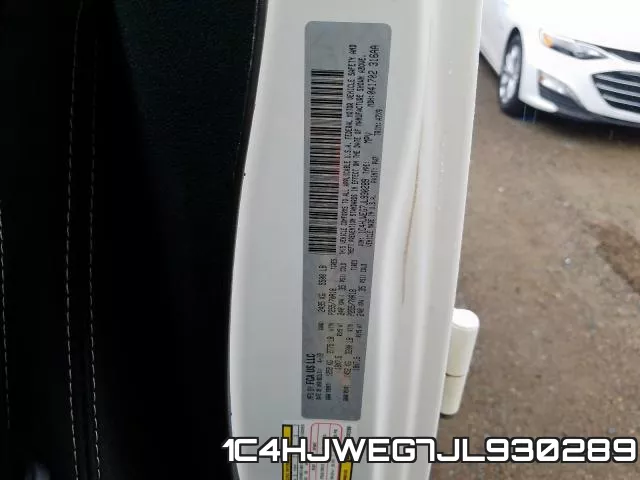 1C4HJWEG7JL930289 фото 2