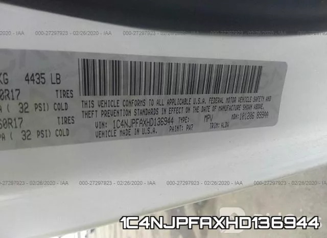 1C4NJPFAXHD136944 фото 10