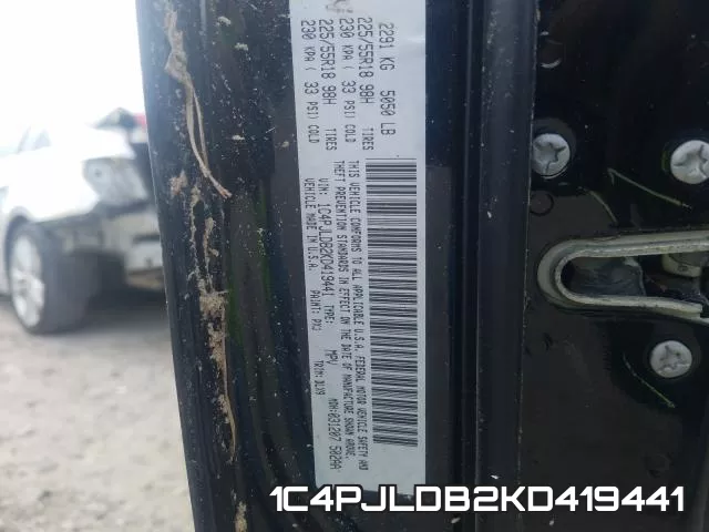 1C4PJLDB2KD419441 фото 2