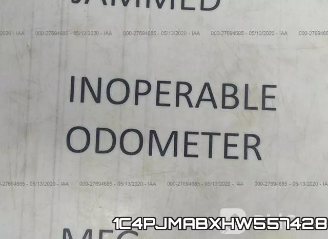 1C4PJMABXHW557428 фото 8