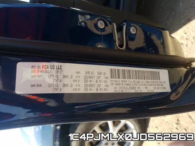 1C4PJMLX0JD562969 фото 2