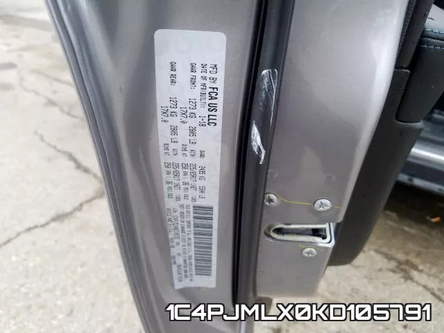 1C4PJMLX0KD105791 фото 2