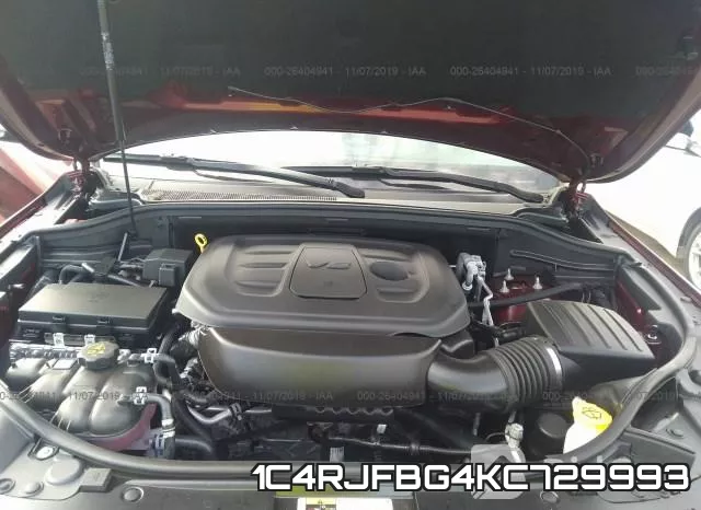 1C4RJFBG4KC729993 фото 2