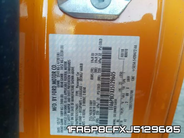 1FA6P8CFXJ5129605 фото 2