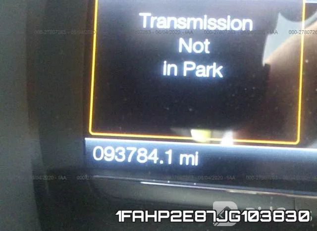 1FAHP2E87JG103830 фото 8