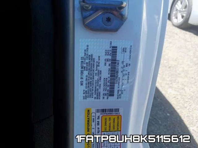 1FATP8UH8K5115612 фото 2