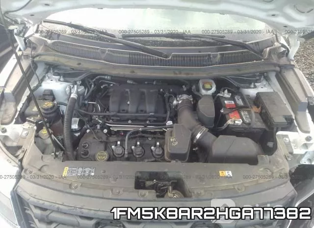 1FM5K8AR2HGA77382 фото 2