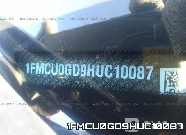 1FMCU0GD9HUC10087 фото 10