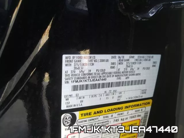 1FMJK1KT3JEA47440 фото 2