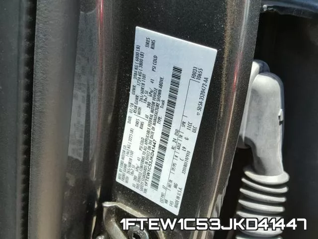 1FTEW1C53JKD41447 фото 2