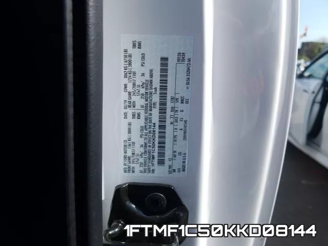 1FTMF1C50KKD08144 фото 2