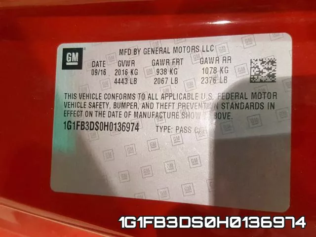1G1FB3DS0H0136974 фото 2