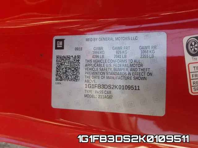 1G1FB3DS2K0109511 фото 2