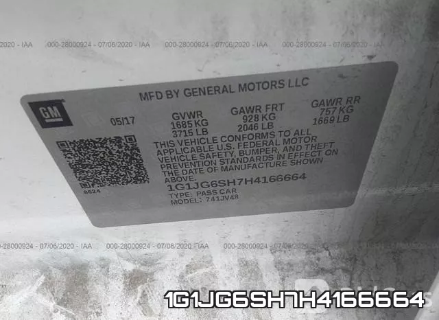1G1JG6SH7H4166664 фото 10