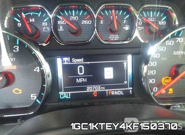 1GC1KTEY4KF150370 фото 8