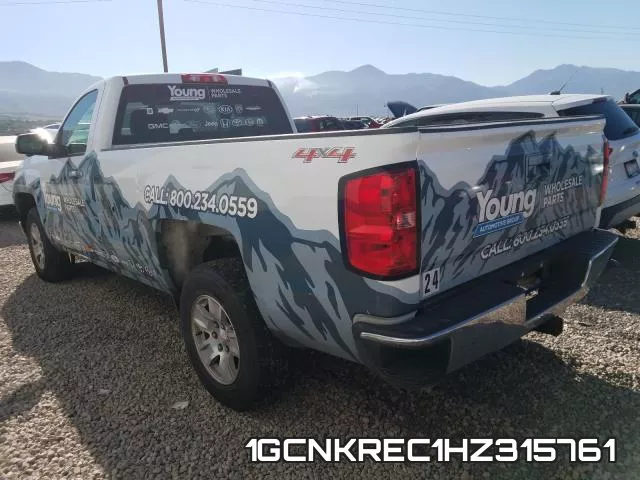 1GCNKREC1HZ315761 фото 4