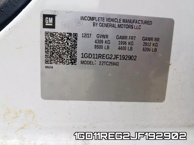 1GD11REG2JF192902 фото 2