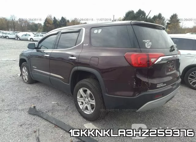 1GKKNKLA3HZ259376 фото 4
