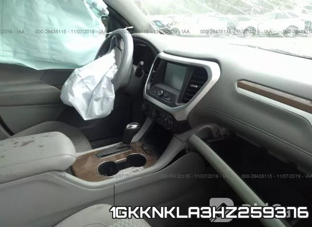 1GKKNKLA3HZ259376 фото 6