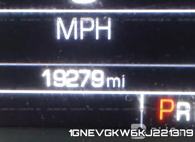 1GNEVGKW6KJ221379 фото 8