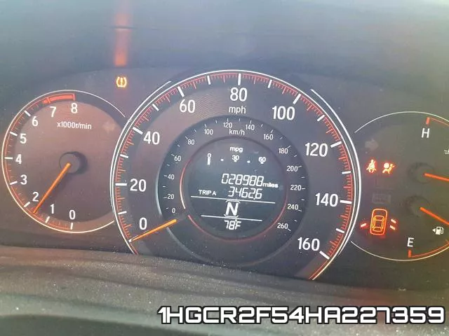 1HGCR2F54HA227359 фото 9