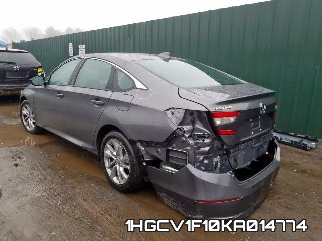 1HGCV1F10KA014774 фото 4