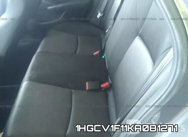 1HGCV1F11KA081271 фото 9