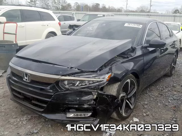 1HGCV1F34KA037329 фото 3
