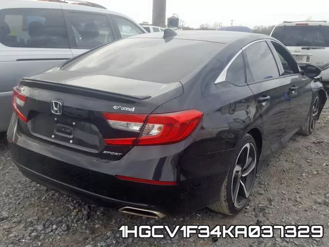 1HGCV1F34KA037329 фото 5