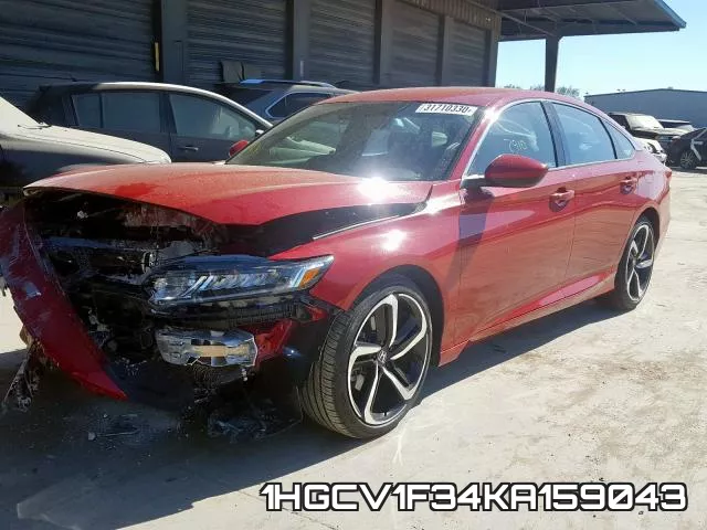 1HGCV1F34KA159043 фото 3