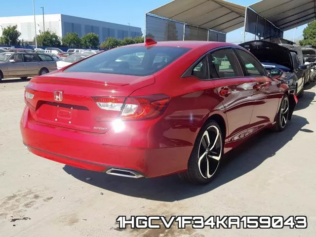 1HGCV1F34KA159043 фото 5