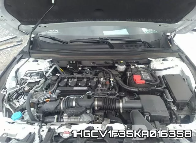 1HGCV1F35KA016358 фото 2