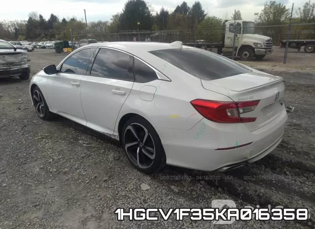 1HGCV1F35KA016358 фото 4